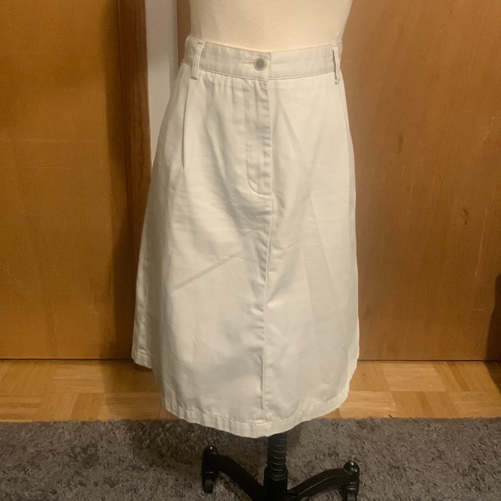 Khaki sport skirt